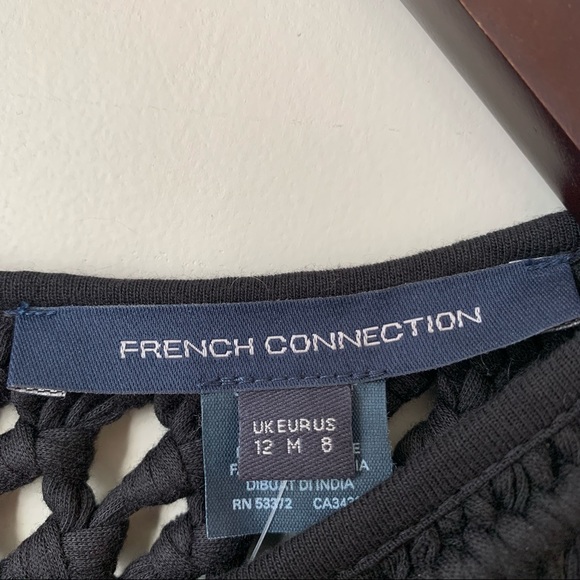 French Connection Macrame Mini Dress - Picture 9 of 13